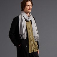 Cashmee/カシュミー Cashmee ベーシックウェーブ カシミヤ 広幅ロングマフラー カシミア100％/507091473