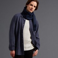 Cashmee/カシュミー Cashmee ベーシックウェーブ カシミヤ 広幅ロングマフラー カシミア100％/507091473