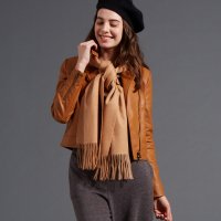 Cashmee/カシュミー Cashmee ベーシックウェーブ カシミヤ 広幅ロングマフラー カシミア100％/507091473