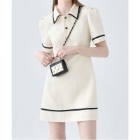LA POMME petit/ラポミ プチ LA POMME petit Polo Collar Sport One Piece ポロカラースポーツワンピース/507091892