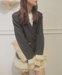 LA POMME petit/ラポミ プチ LA POMME petit Princess Lace Frill Jacket プリンセスレースフリルジャケット/507091897