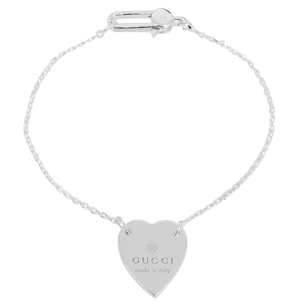 グッチ GUCCI トレードマーク ハート ブレスレット(507091979