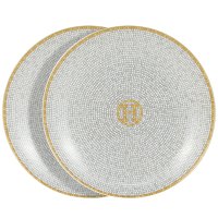 HERMES/エルメス Hermes ブレッド プレート ペア モザイク24【返品不可商品】/507092076
