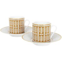 HERMES/エルメス Hermes コーヒーカップ＆ソーサー モザイク 24【返品不可商品】/507092078