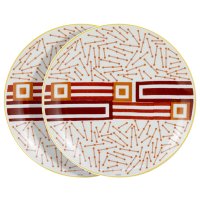 HERMES/エルメス Hermes デザートプレート ペア 21cm エルメス・イポモビル No2【返品不可商品】/507092109