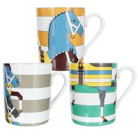 HERMES/エルメス Hermes マグカップ 3点セット ロカバール No.1 / No.2 / No.3【返品不可商品】/507092111