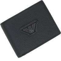 EMPORIO ARMANI/エンポリオ アルマーニ EMPORIO ARMANI 二つ折り財布 イーグルロゴ/507092125