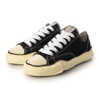 Maison MIHARA YASUHIRO/メゾン ミハラヤスヒロ Maison MIHARA YASUHIRO PETERSON LOW ローカット キャンバス スニーカー A09FW733 白 黒 シ/507092701
