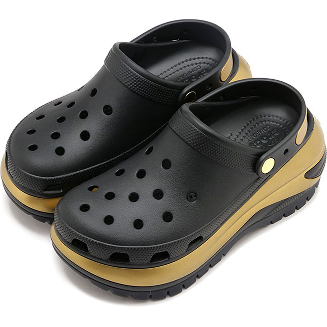 【関税込み】Crocs ブラック Mega Crush クロッグ crocs クロックス crocs【メンズ レディース サンダル】Mega