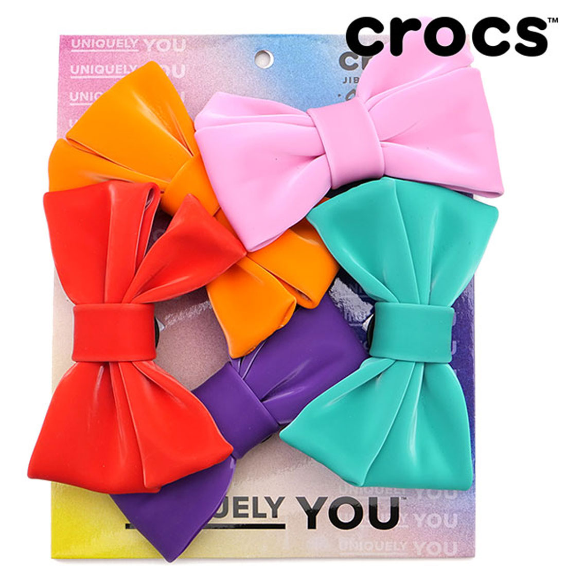 クロックス crocs JIBBITZ Super Hyper Me Bows 5Pack [10013252