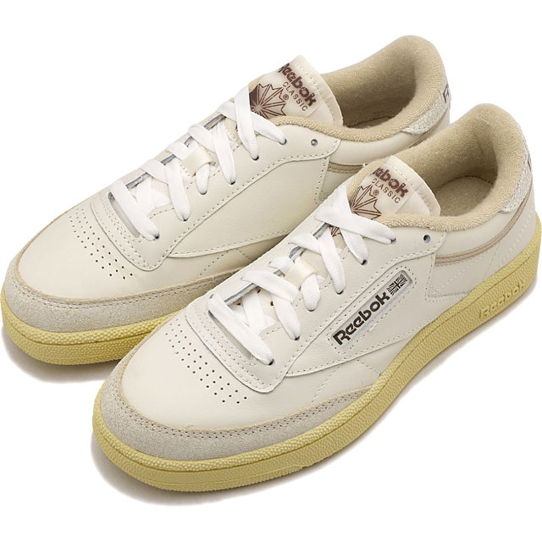 リーボック Reebok CLUB C 85 チョーク [115784/100201119 FW24 リーボック Reebok CLUB C 85 チョーク [115784/100201119 FW24