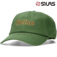 SILAS/サイラス SILAS BLACKLETTER CAP GREEN [110243051002 FW24]/507093021