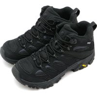 MERRELL/メレル MERRELL W MOAB 3 SYNTHETIC MID GORE－TEX BLACK/BLACK [J500424]/507093096