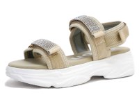 kitson/キットソン kitson スポーツサンダル バックベルト ビジュー厚底 軽量3e/507093199