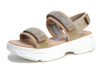 kitson/キットソン kitson スポーツサンダル バックベルト ビジュー厚底 軽量3e/507093199