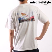 mischiefstyle/ミスチーフスタイル mischiefstyle KEZOUJI PHOTO TEE SKY－FIGHTER [OG013 SS24]/507093225