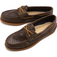 SPERRY TOP-SIDER/スペリー トップサイダー SPERRY TOP－SIDER SPERRY TOP－SIDER MA/O 2EYE CROC BROWN [STS25290]/507093299