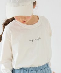 lulpini/ルルピーニ lulpini kids コットンロングスリーブロゴTシャツ/507093348