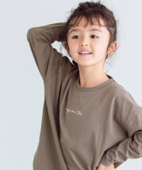 lulpini/ルルピーニ lulpini kids コットンロングスリーブロゴTシャツ/507093348