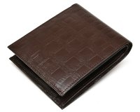 DAKS/ダックス DAKS Checker emboss（チェッカーエンボス） 二つ折り財布（小銭入れあり）/507093562