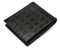 DAKS/ダックス DAKS Checker emboss（チェッカーエンボス） 二つ折り財布（小銭入れあり）/507093562