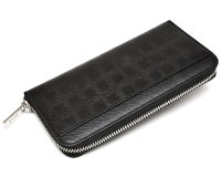 DAKS/ダックス DAKS Checker emboss（チェッカーエンボス） ラウンドファスナー長財布/507093565