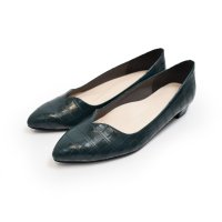 SUaSHI/スウェイシー SUaSHI SUaSH スウェイシー 日本製 アーモンドトゥ パンプス Vカット クロコ 痛くない ローヒールパンプス クッション 幅広 軽量 /507093608