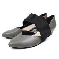 SUaSHI/スウェイシー SUaSHI SUaSHI スウェイシー パンプス ストラップ アーモンドトゥ ゴア 日本製 痛くない 歩きやすい クッション 幅広 スアシ 斜め/507093674