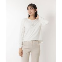 12Twelve Agenda/トゥエルブアジェンダ 12Twelve Agenda 箔プリントロゴ袖先ギャザーロンT/507094354