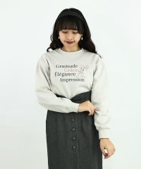 an another angelus/アンアナザーアンジェラス an another angelus フラワーランゲージロゴプリントカットソー【洗える】(Fi.n.t)/507094783