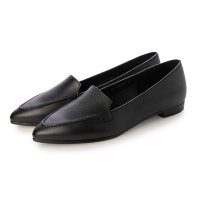 EIZO/エイゾー EIZO 【Vue】撥水レザー甲深パンプス/507095048
