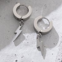 JON/ジョン JON サージカルステンレス デザインピアス『両耳2点セット』/507096706