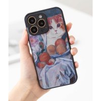 Jubilee/ジュビリー Jubilee 名画にまぎれる猫 アソート iPhone TPUシリコンエッジ スマホケース カバー/507098053