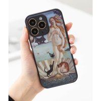 Jubilee/ジュビリー Jubilee 名画にまぎれる猫 アソート iPhone TPUシリコンエッジ スマホケース カバー/507098053