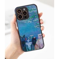Jubilee/ジュビリー Jubilee 名画にまぎれる猫 アソート iPhone TPUシリコンエッジ スマホケース カバー/507098053