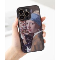 Jubilee/ジュビリー Jubilee 名画にまぎれる猫 アソート iPhone TPUシリコンエッジ スマホケース カバー/507098053
