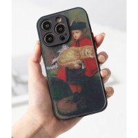 Jubilee/ジュビリー Jubilee 名画にまぎれる猫 アソート iPhone TPUシリコンエッジ スマホケース カバー/507098053