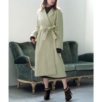 JULIA BOUTIQUE/ジュリアブティック JULIA BOUTIQUE ウエストリボンウールタッチシングルロングコート/510526/502961016