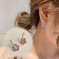 shoppinggo/ショッピングゴー shoppinggo ピアスレディース スタッドピアス 大ぶり モチーフピアス 花 可愛い イヤリング 人気アクセサリー/503367394