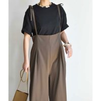 ARGO TOKYO/アルゴトウキョウ ARGO TOKYO Double strap wide salopette 29089/504087620