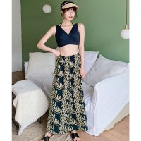 TeddyShop/テディショップ Teddyshop 水着 カシュクール風ビキニ＋ワイドパンツ 3点セット【返品不可商品】/504456924