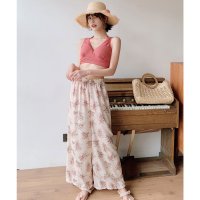 TeddyShop/テディショップ Teddyshop 水着 カシュクール風ビキニ＋ワイドパンツ 3点セット【返品不可商品】/504456924