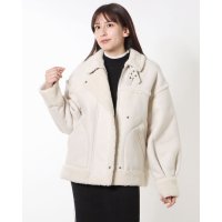 STYLEBLOCK/スタイルブロック STYLEBLOCK フェイクシープボアオーバーサイズフライトジャケット/505133903