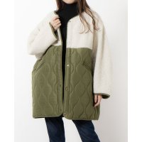 STYLEBLOCK/スタイルブロック STYLEBLOCK マットタフタ×ボア切替M65ショートコート/505762770