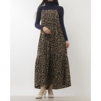 STYLEBLOCK/スタイルブロック STYLEBLOCK ジョーゼットレオパードプリントキャミワンピース/505993144