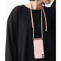 emonique/エモニーク emonique カードポケット パラコードストラップ付き クリアiPhoneケース カバー/507015811