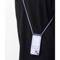 emonique/エモニーク emonique カードポケット パラコードストラップ付き クリアiPhoneケース カバー/507015811