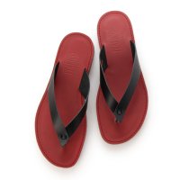 ITALICO/イタリコ ITALICO 徳島レザー トング フラット ビーチ サンダル/507015898