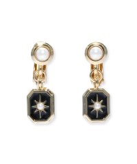 LANVIN en Bleu(JEWELRY)/ブラックスクエアイヤリング/507016909