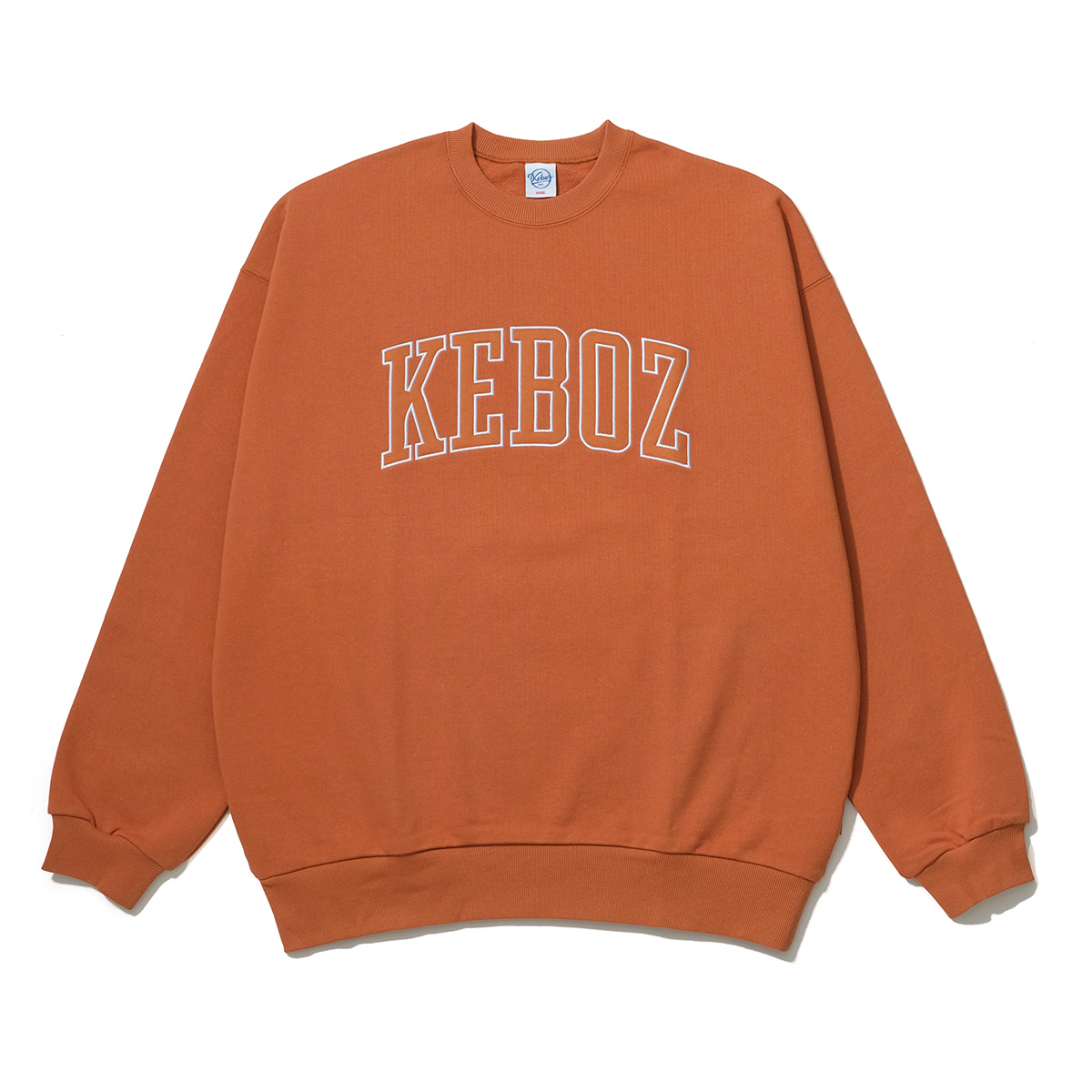KEBOZ ケボズ トレーナー SWEAT BB LOGO オレンジ Mサイズ